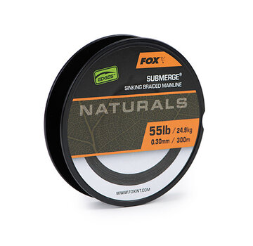 Fox Fox Sub Nat Braid x 600m 0.30mm 55lb/24.9kg