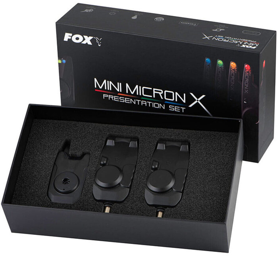 Fox Mini Micron X 2 rod set
