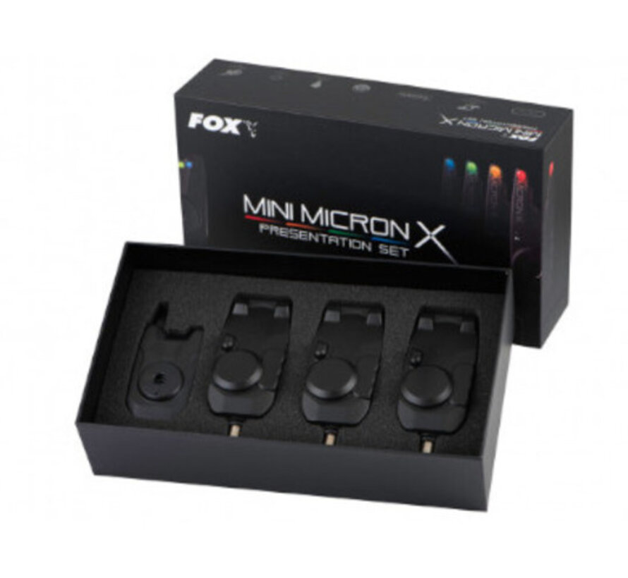 Fox Mini Micron X 3 rod set
