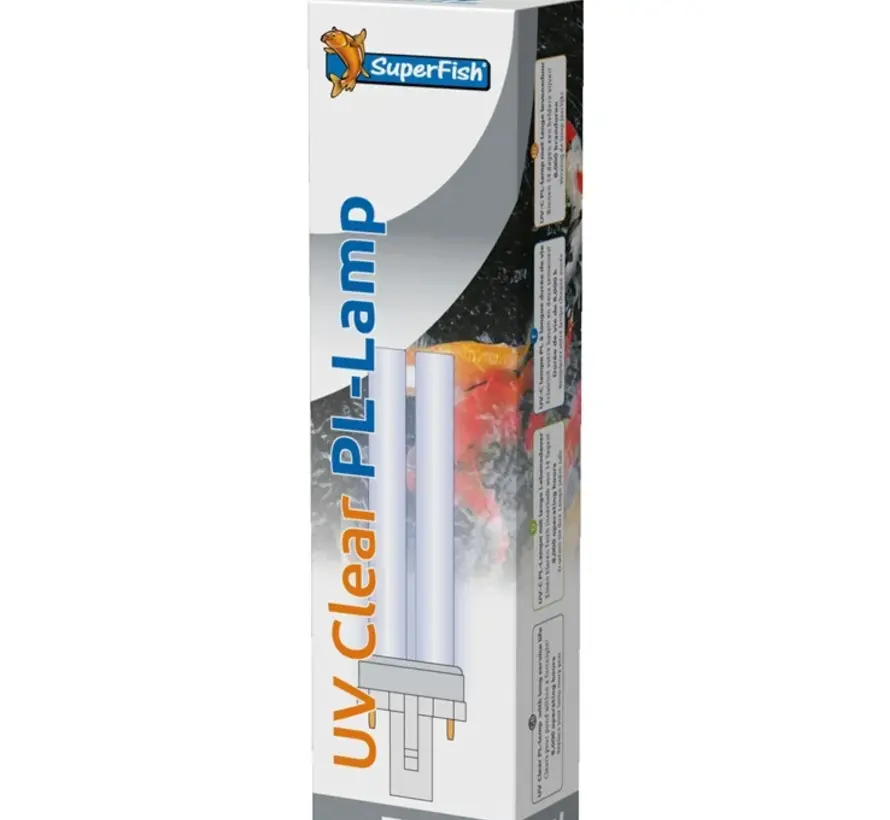 Superfish UV PL Lamp 7W G23-135 MM
