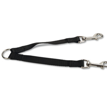 Beeztees Beeztees Koppelstuk Duo Hondenriem Nylon 2x17,5cm x 15mm