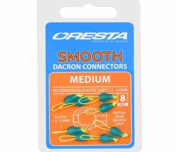 Cresta Cresta Smooth Dacron Connectors Medium