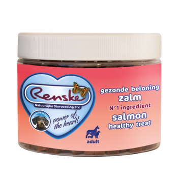 Renske Renske Gezonde Beloning Mini Hartjes Zalm 300gr