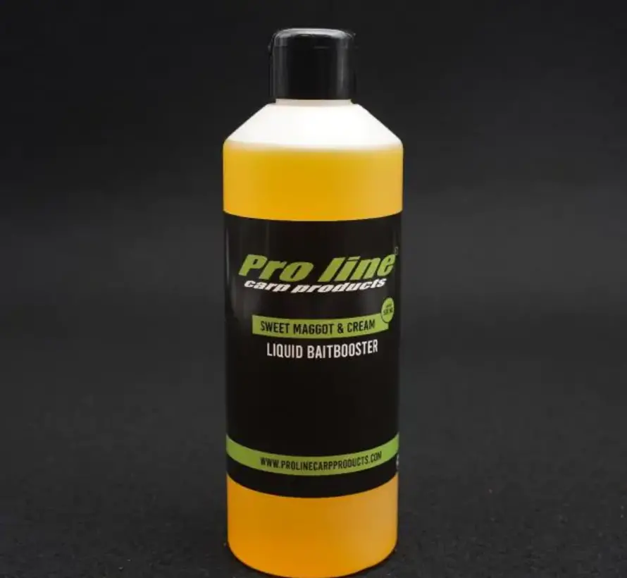 Pro Line Liquid Bait Booster Sweet Maggot & Cream 500ml