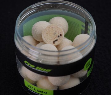Pro Line Pro Line Coated Hookbaits Coco & Banana Core 15mm 200ml