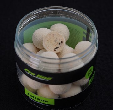 Pro Line Pro Line Coated Hookbaits Coco & Banana Core 15mm 200ml