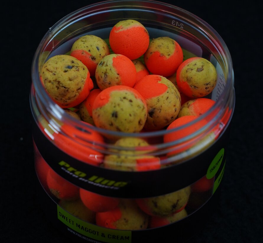 Pro Line Wonka's Sweet Maggot & Cream 15 & 18mm mixed 200ml