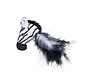 Beeztees Jungle Sazu Pluche Zwart/Wit 16x8x5cm