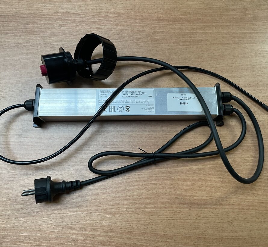 Ballast voor 75 Watt UVC Tech / Flex / Ultraflex