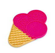 Beeztees Beeztees Likmat Ijsje Silicone Roze 21x15x1,8cm