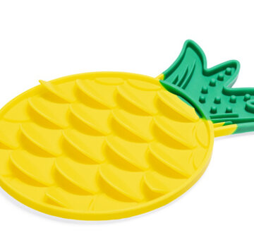 Beeztees Beeztees Likmat Ananas Za Silicone Geel 30x20x3cm
