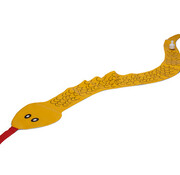 Beeztees Beeztees Splashy Snake Hondenspeelgoed PVC Geel 150cm