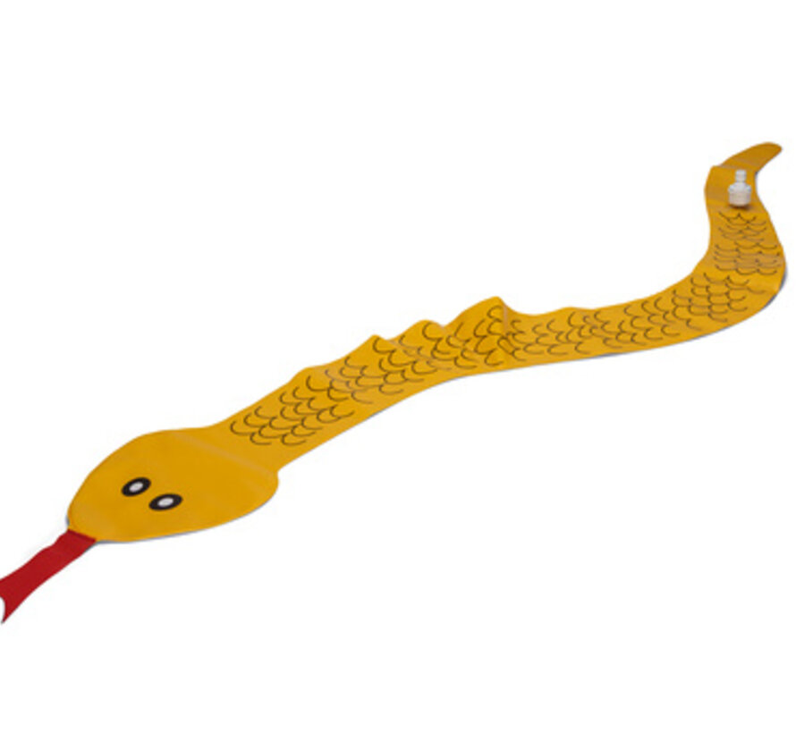 Beeztees Splashy Snake Hondenspeelgoed PVC Geel 150cm