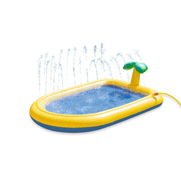 Beeztees Beeztees Palmy Hondenzwembad Geel 163x100x47cm