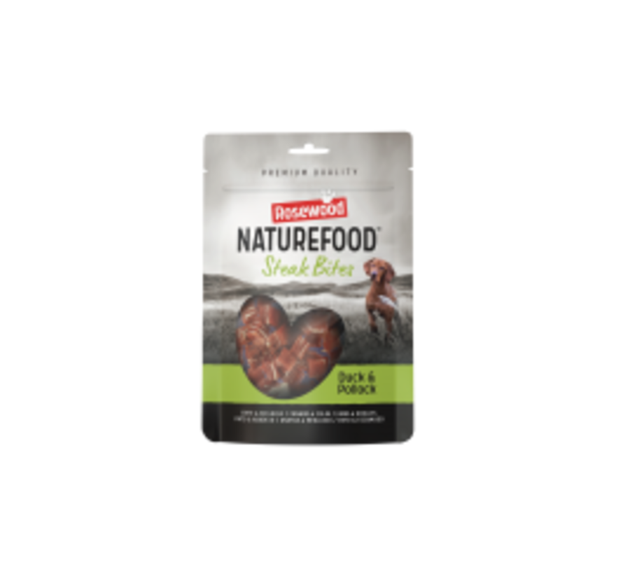 Rosewood Naturefood Steak Bites Eend 100gr