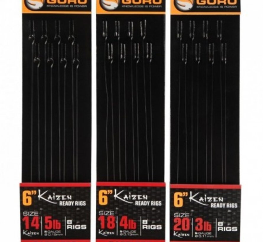 Guru Kaizen Pole Rigs 6 inch Size 14