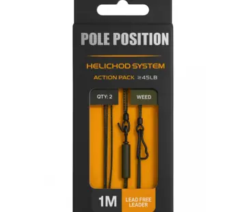 Pole Position Pole Position Heli-Chod Action Pack 1M 45lb Weed
