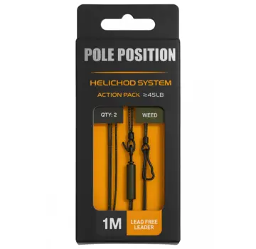 Pole Position Pole Position Heli-Chod Action Pack 1M 45lb Weed