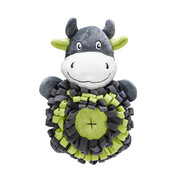 Beeztees Beeztees Hide And Seek Koe Pluche 32x21,5x9cm