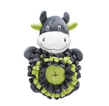 Beeztees Beeztees Hide And Seek Koe Pluche 32x21,5x9cm
