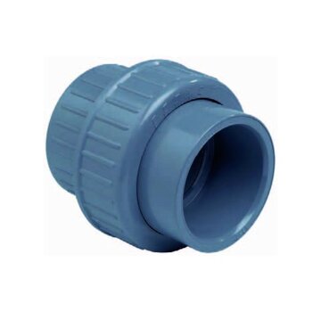PVC 3/3 koppeling met O-ring 75mm PN16