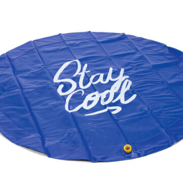 Beeztees Beeztees Sprinkler Mat Stay Cool - Hondenmat - Blauw
