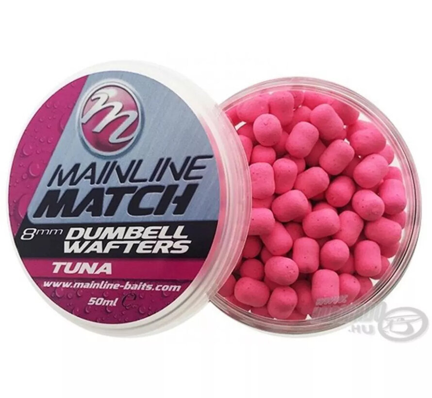 Mainline Match Dumbell Wafters 8mm Tuna