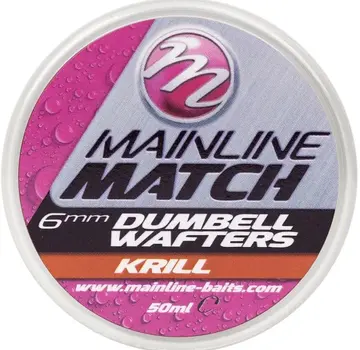 Mainline Mainline Match Dumbell Wafters Red Krill 6mm