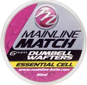 Mainline Mainline Match Dumbell Wafters Yellow Essential Cell 6mm