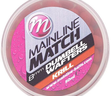 Mainline Mainline Match Dumbell Wafters Krill 8mm