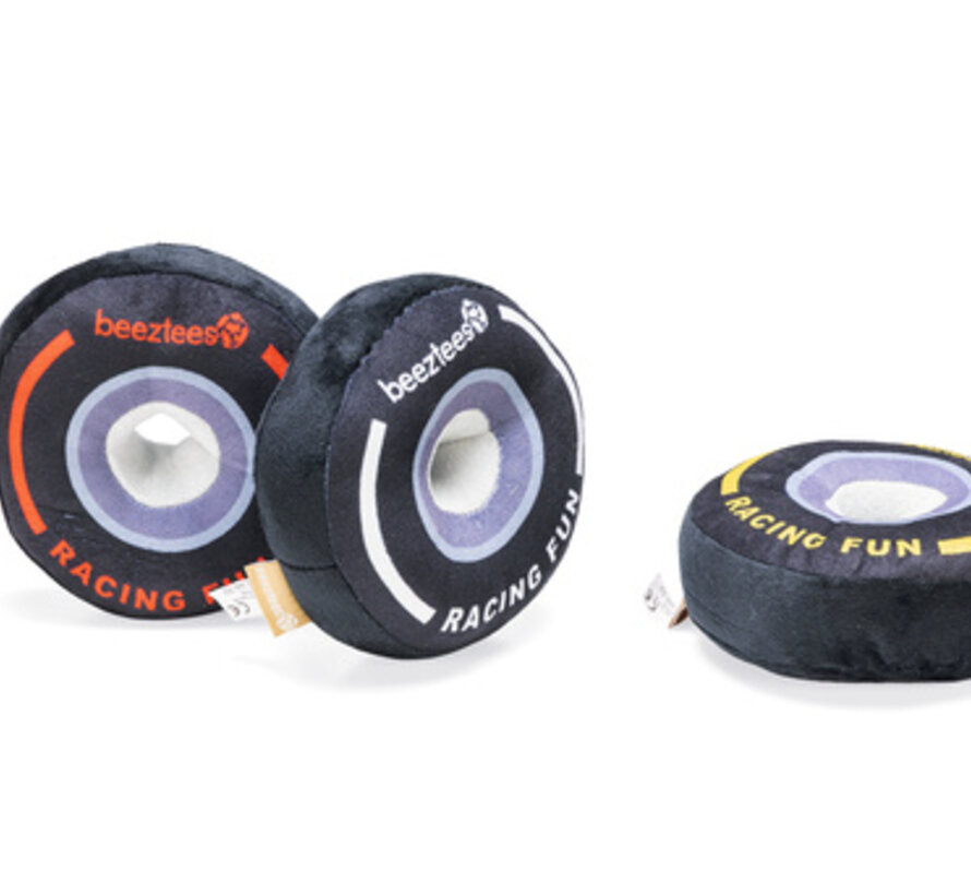Beeztees Racebanden Pluche 13x13x5cm