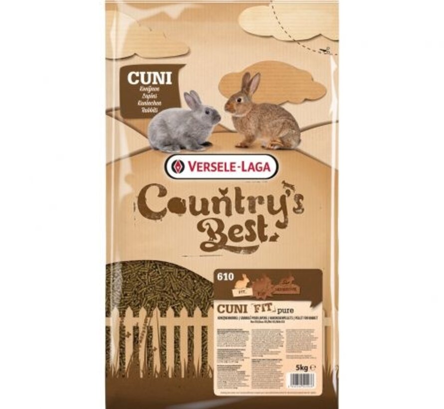 Versele-Laga Country`s Best Cuni Fit Pure 5kg