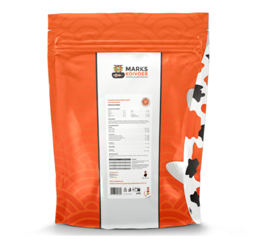 Marks Koivoer 4,5mm drijvend (3kg)