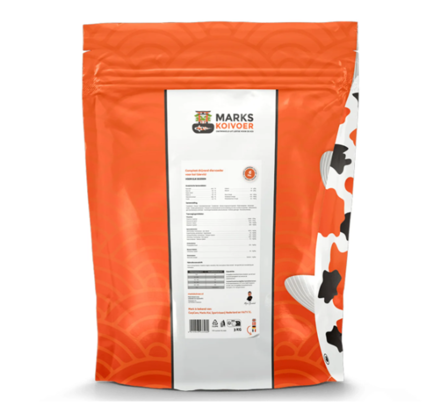 Marks Koivoer 6mm drijvend (3kg)