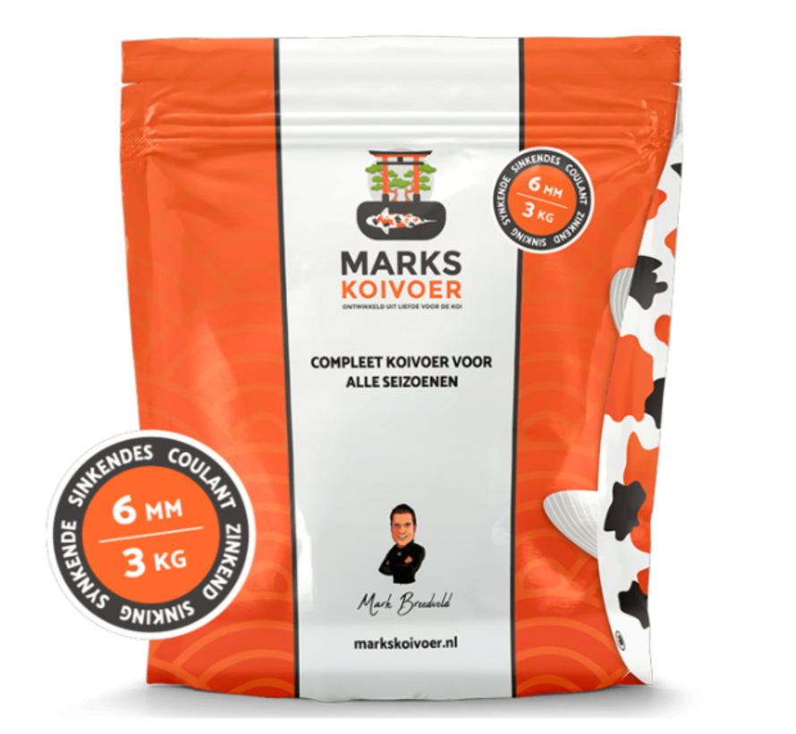 Marks Koivoer 6mm zinkend (3kg)