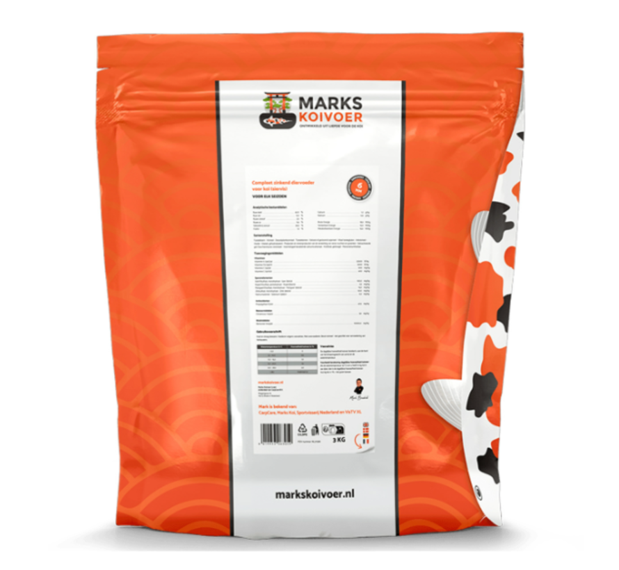 Marks Koivoer 6mm zinkend (3kg)