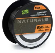 Fox Fox Submerge Naturals Sinking Braid X 600m 0.38mm 65lb