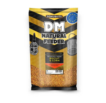 Sonubaits Sonubaits DM Natural Feeder Biscuit & Corn 1kg
