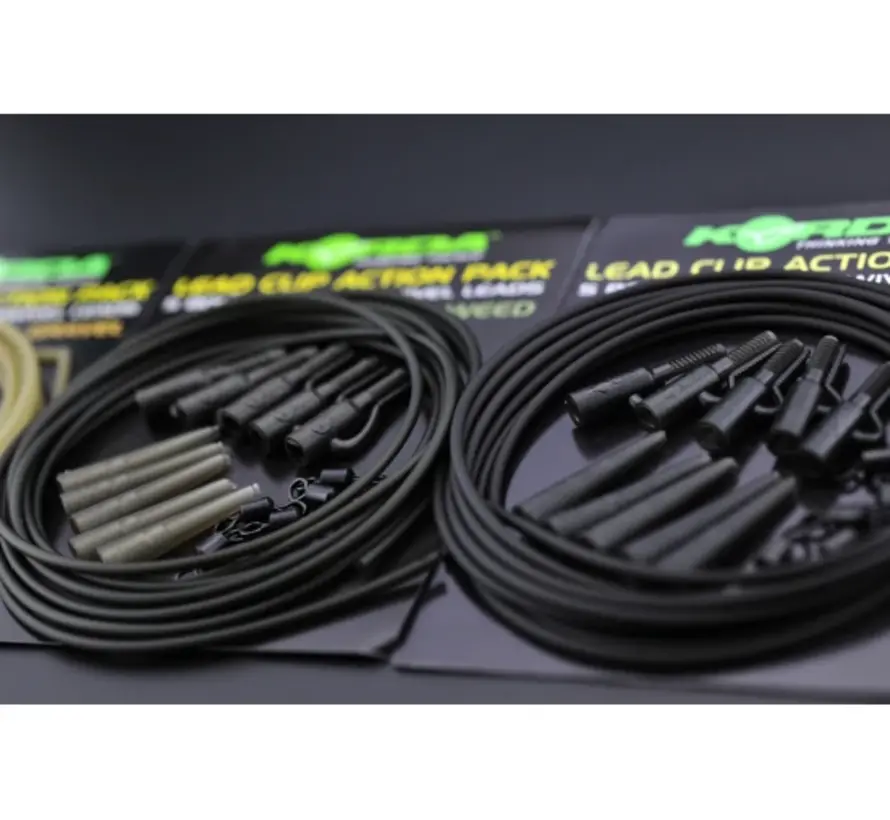 Korda Lead Clip Action Pack Weed