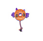 Beeztees Halloween Donut Vleermuis Pluche