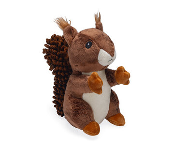 Beeztees Beeztees Eekhoorn Robi - Hondenspeelgoed - Pluche - Bruin - 23x14x24cm