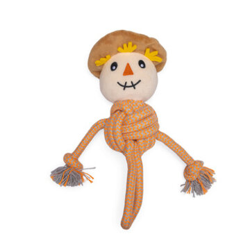 Beeztees Beeztees Vogelverschikker Spud Pluche/Katoen Beige