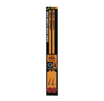 Fox Fox Edges Curve Short Fluoro D-Rig 4 20lb Illusion x 2