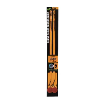 Fox Fox Edges Curve Short Fluoro D-Rig 2 30lb Illusion x 2