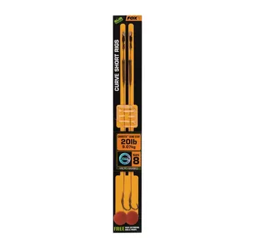 Fox Fox Edges Curve Short Camotex Semi Stiff Rig Size 8 2st