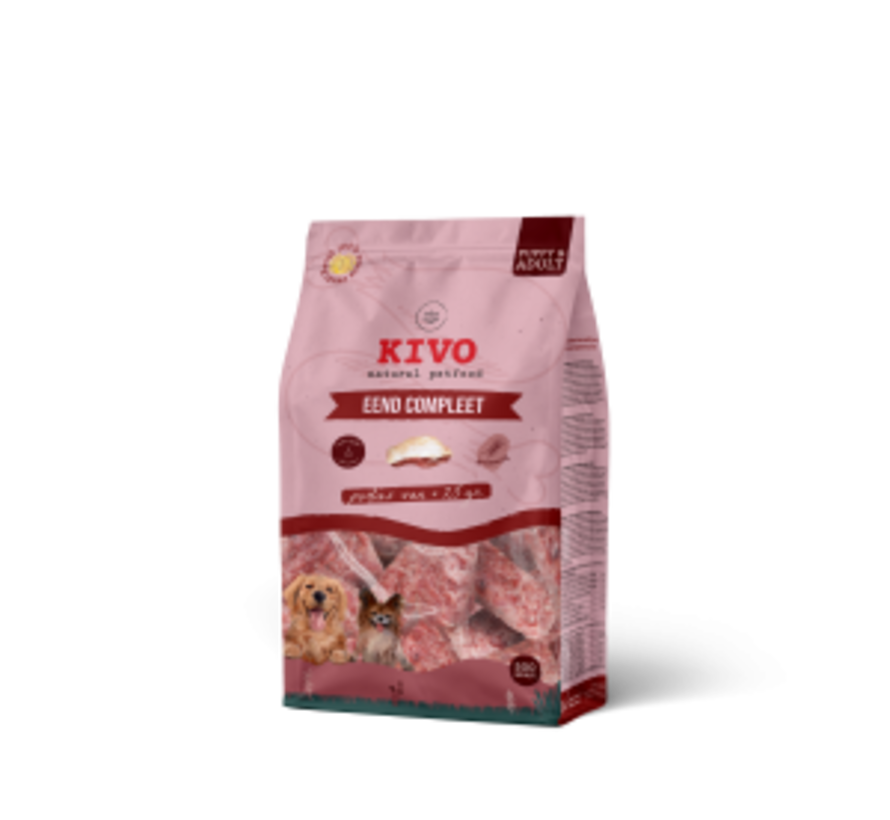 Kivo Eend Compleet Porties 500gr