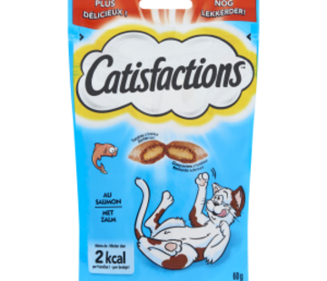 Catisfactions Catisfactions Kattensnoepjes Zalm 60gr