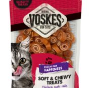 Voskes Voskes Sushi Rolls Kip 60g