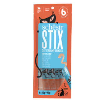 Schesir Schesir Stix Kat Zalm 6x15gr