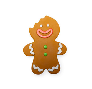 Beeztees Beeztees Kerst Gingerbread Man Latex Bruin